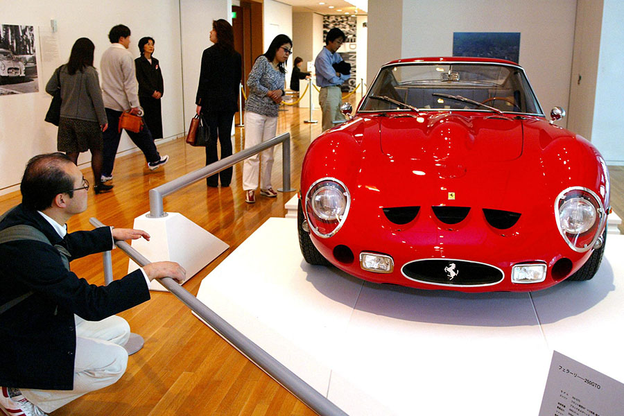 1962 Ferrari 250 GTO; Photo by YOSHIKAZU TSUNO / AFP