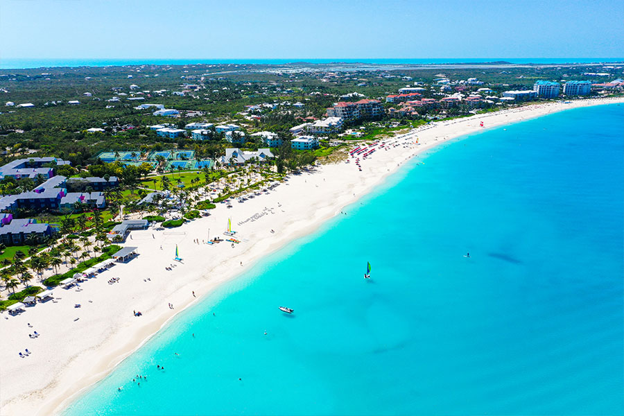 Grace Bay Beach, Turks and Caicos. Image credit: Shutterstock
