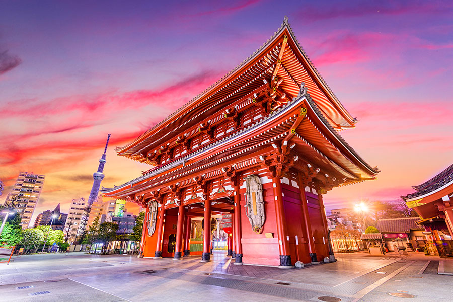 Tokyo, Japan. Image credit: Shutterstock