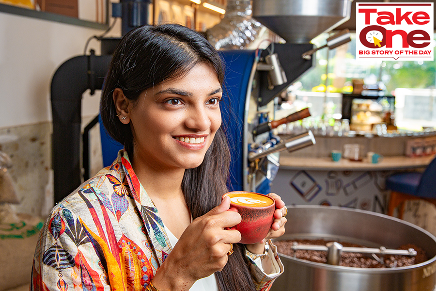 Mishthi Aggarwal, Founder, 93 Degrees Coffee Roasters. Image: Madhu Kapparath