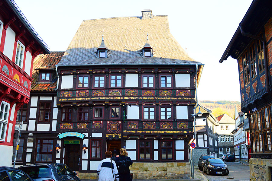 In Goslar in Germany, colourful facades and crooked gables boast a proud legacy