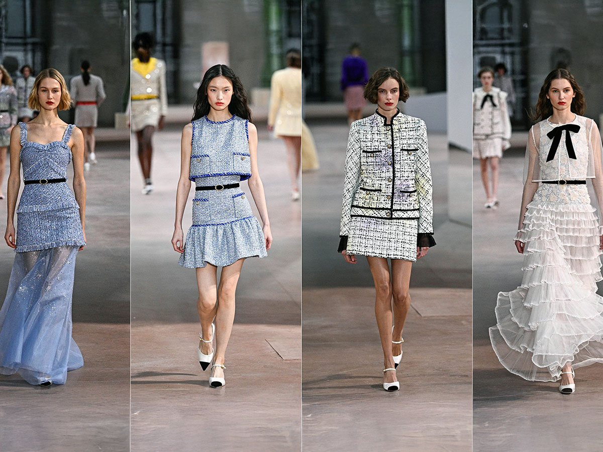 Chanel unveils light and colourful haute couture collection