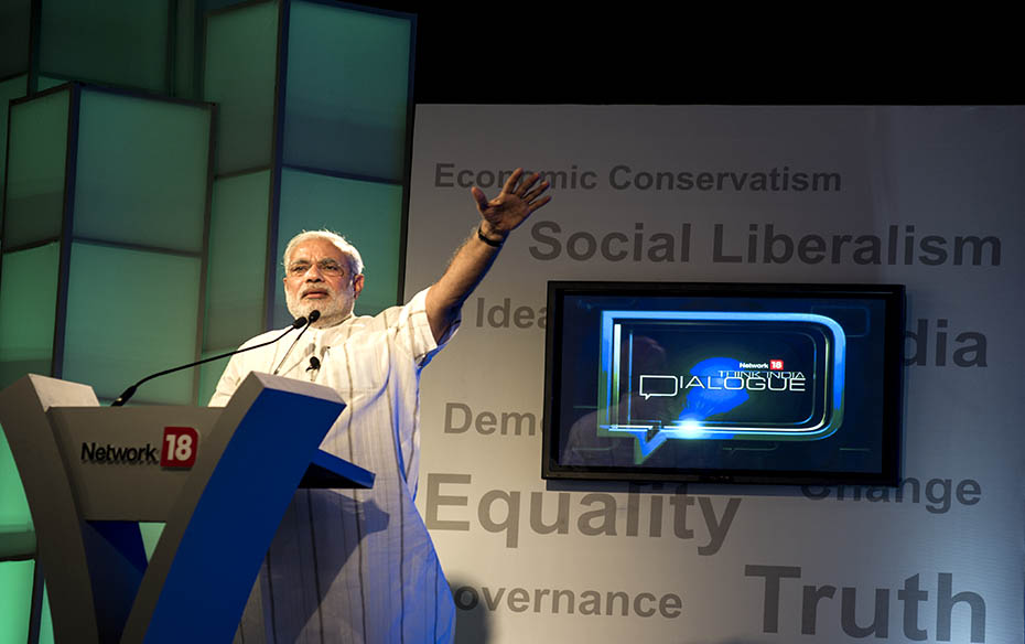 Narendra Modi at the Inaugural ThinkIndia Dialogue