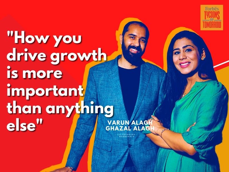 How you drive growth is more important than anything else: Forbes India Tycoons of Tomorrow Varun and Ghazal Alagh of Mamaearth
