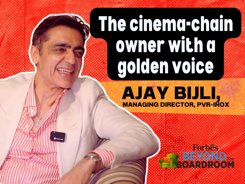 The story behind Ajay Bijli's PVR - and when the honcho turned singer