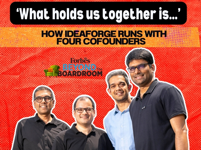 'What holds us together is...': How IdeaForge runs with four cofounders